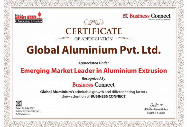 Emerging Market Leader in Aluminium Extrusion